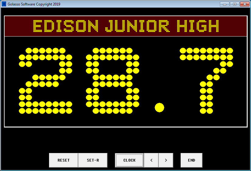 Basketball Shot Clock for WIndows PC or Laptop