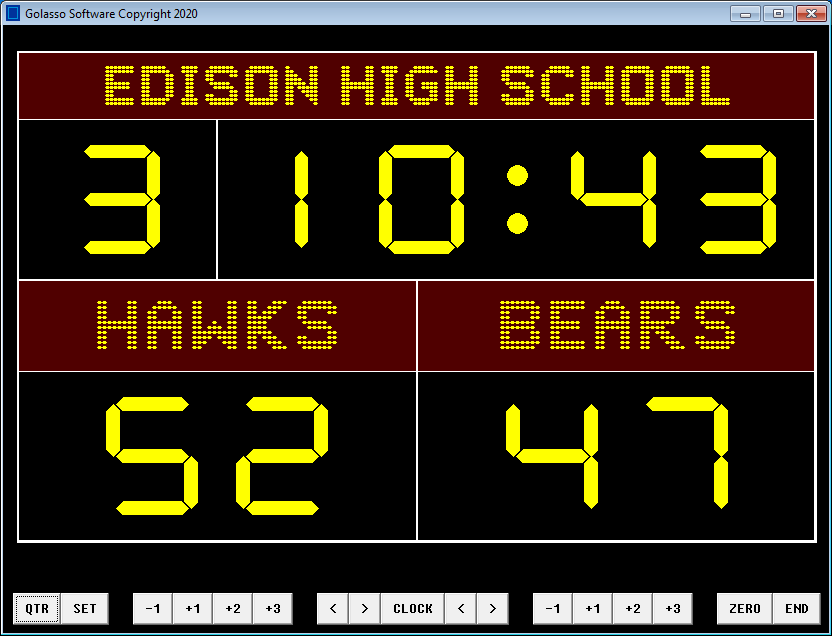 All Purpose Scoreboard for Windows PC or Laptop